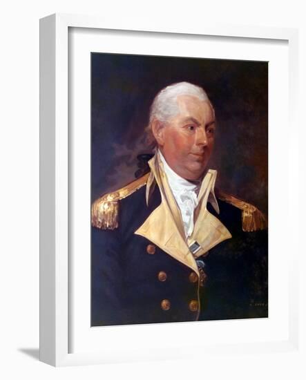 Commodore John Barry-Gilbert Stuart-Framed Art Print