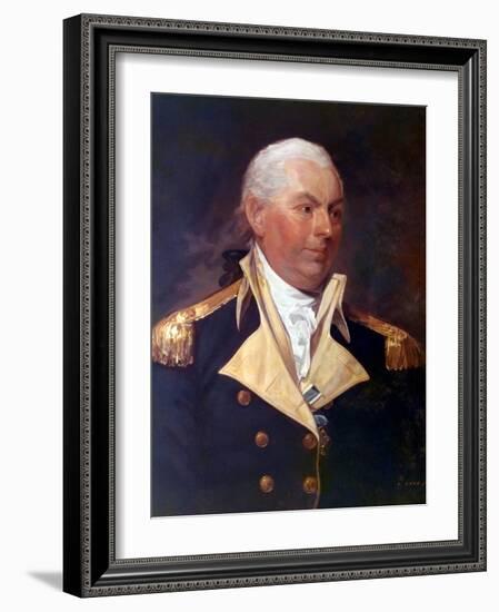 Commodore John Barry-Gilbert Stuart-Framed Art Print