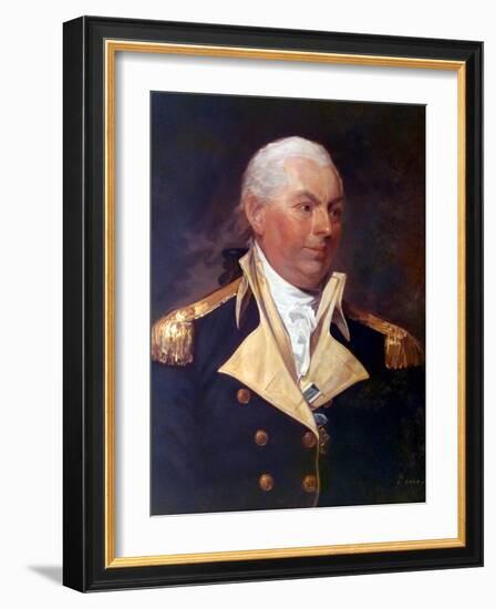 Commodore John Barry-Gilbert Stuart-Framed Art Print