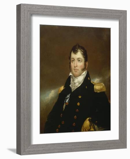 Commodore Oliver Hazard Perry, c.1814-John Wesley Jarvis-Framed Giclee Print