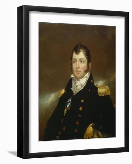 Commodore Oliver Hazard Perry, c.1814-John Wesley Jarvis-Framed Giclee Print