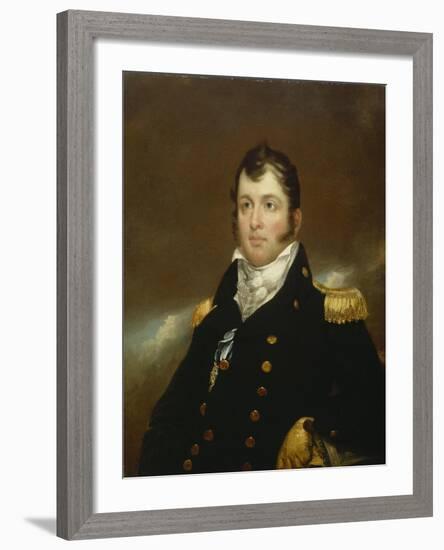 Commodore Oliver Hazard Perry, c.1814-John Wesley Jarvis-Framed Giclee Print