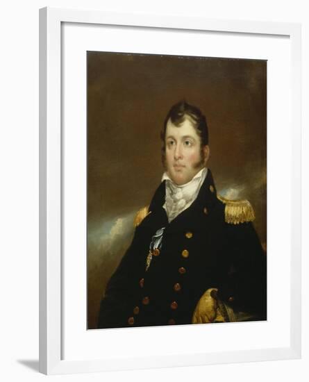 Commodore Oliver Hazard Perry, c.1814-John Wesley Jarvis-Framed Giclee Print