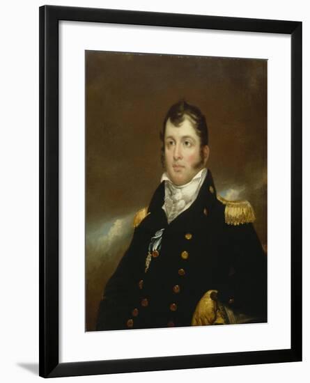 Commodore Oliver Hazard Perry, c.1814-John Wesley Jarvis-Framed Giclee Print