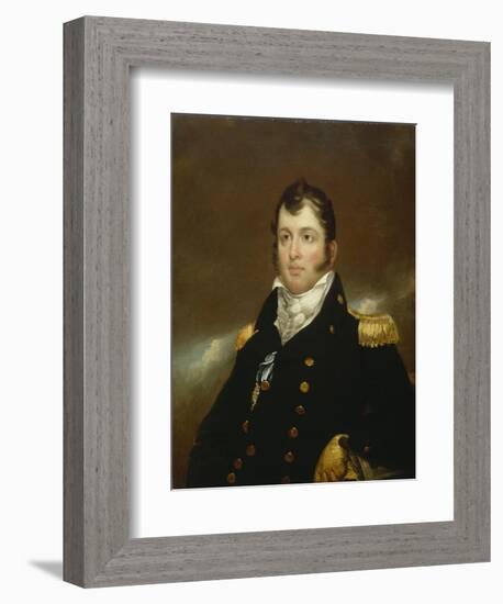 Commodore Oliver Hazard Perry, c.1814-John Wesley Jarvis-Framed Giclee Print