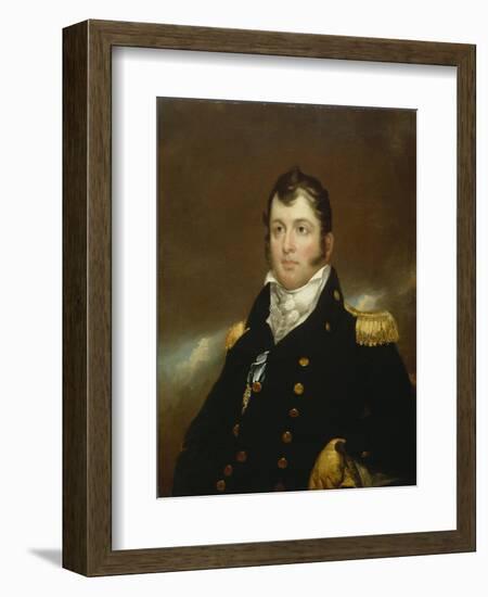 Commodore Oliver Hazard Perry, c.1814-John Wesley Jarvis-Framed Giclee Print