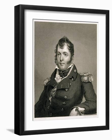 Commodore Oliver Hazard Perry-John Wesley Jarvis-Framed Giclee Print