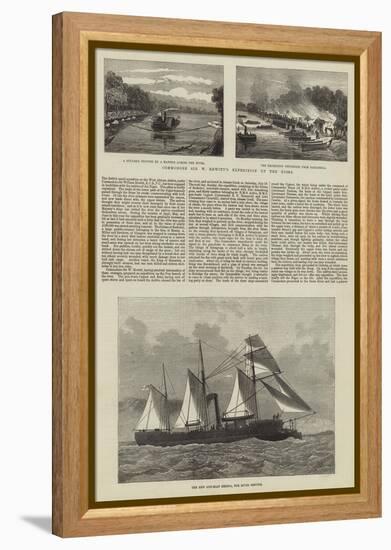 Commodore Sir W Hewitt's Expedition Up the Niger-null-Framed Premier Image Canvas