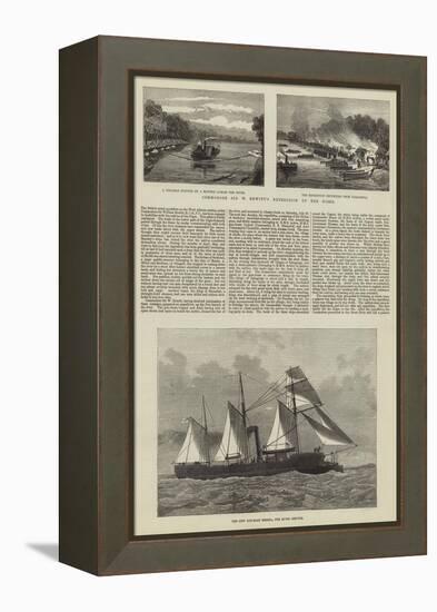 Commodore Sir W Hewitt's Expedition Up the Niger-null-Framed Premier Image Canvas