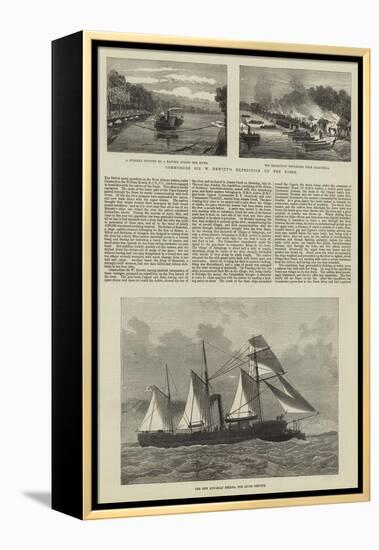 Commodore Sir W Hewitt's Expedition Up the Niger-null-Framed Premier Image Canvas