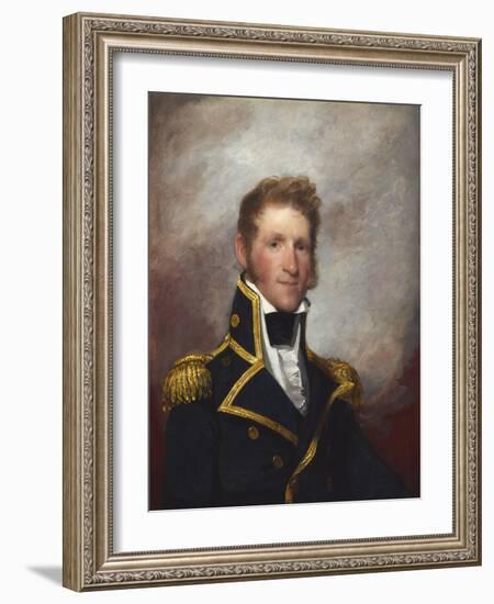 Commodore Thomas Macdonough, c.1815-8-Gilbert Stuart-Framed Giclee Print