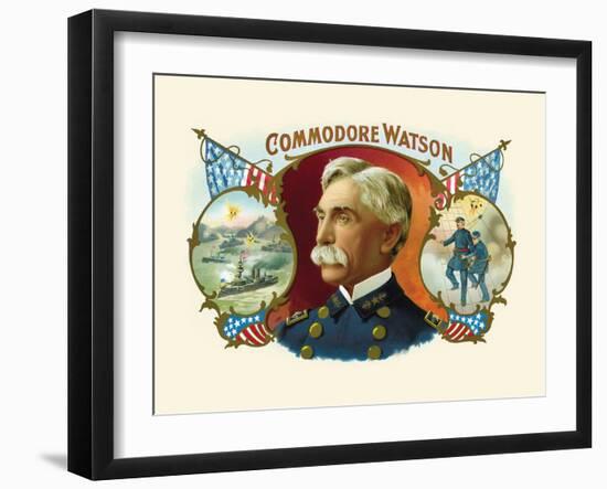 Commodore Watson-F. Gutekunst-Framed Art Print