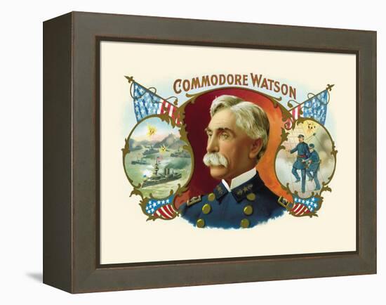 Commodore Watson-F. Gutekunst-Framed Stretched Canvas