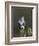 Common Buzzard (Buteo Buteo) Perched on a Gate Post, Cheshire, England, UK, December-Richard Steel-Framed Photographic Print