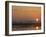 Common Cranes Flying in Formation at Sunrise, Hornborgasjon Lake, Sweden-Inaki Relanzon-Framed Photographic Print