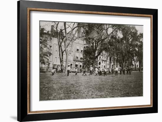 Common Football-Lewis Wickes Hine-Framed Photo