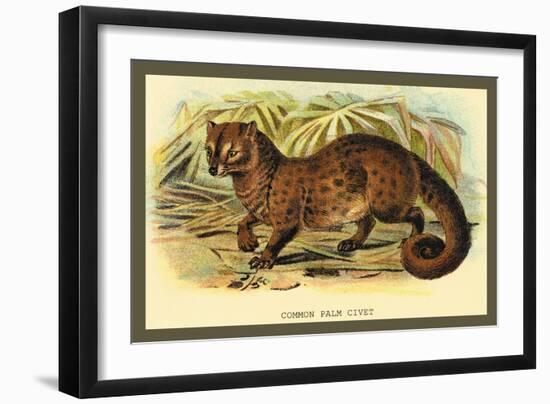 Common Palm Civet-Sir William Jardine-Framed Art Print