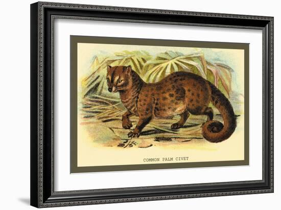 Common Palm Civet-Sir William Jardine-Framed Art Print