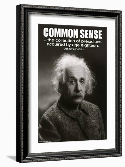 Common Sense-null-Framed Premium Giclee Print