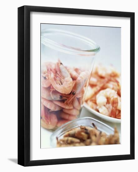 Common Shrimp, Busumer Shrimps and Gambas-Peter Medilek-Framed Photographic Print