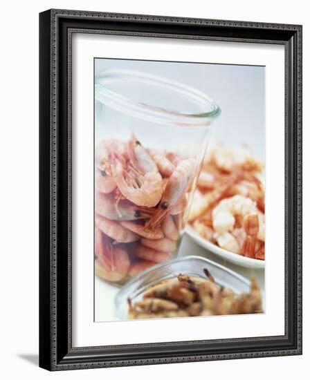 Common Shrimp, Busumer Shrimps and Gambas-Peter Medilek-Framed Photographic Print