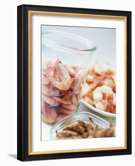 Common Shrimp, Busumer Shrimps and Gambas-Peter Medilek-Framed Photographic Print