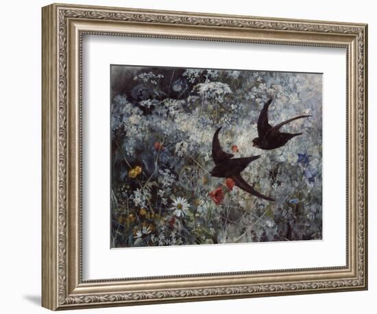 Common Swift, 1886-Bruno Andreas Liljefors-Framed Giclee Print