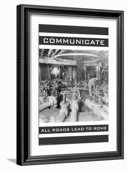 Communicate-Wilbur Pierce-Framed Art Print