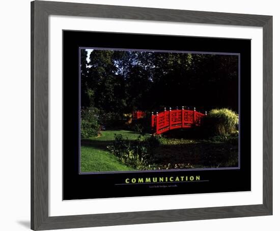 Communication--Framed Art Print