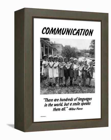 Communication-Wilbur Pierce-Framed Stretched Canvas