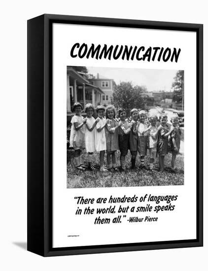 Communication-Wilbur Pierce-Framed Stretched Canvas