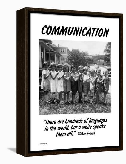 Communication-Wilbur Pierce-Framed Stretched Canvas