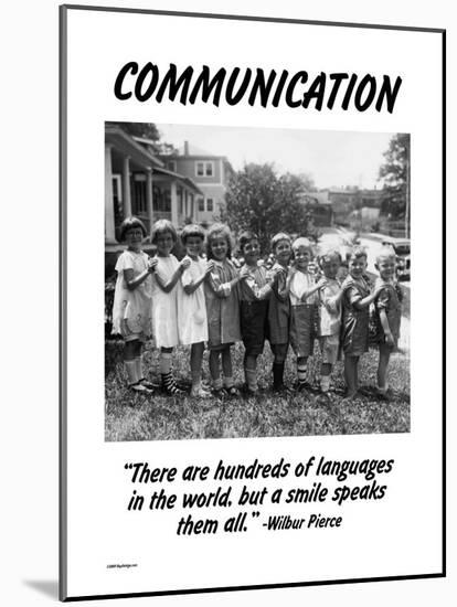 Communication-Wilbur Pierce-Mounted Art Print