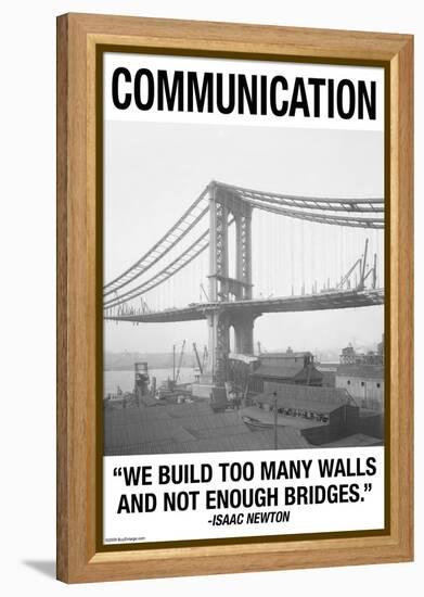 Communication-Wilbur Pierce-Framed Stretched Canvas