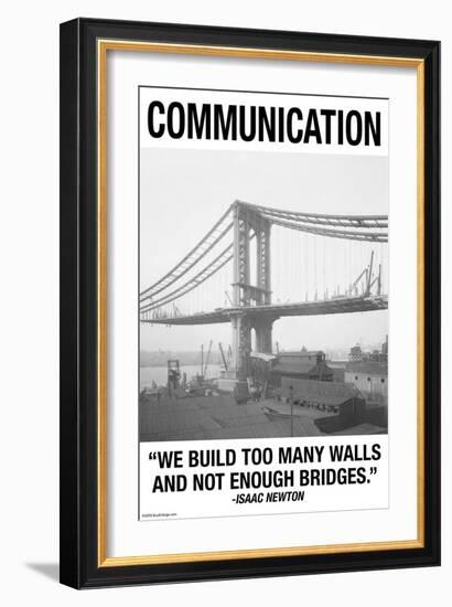 Communication-Wilbur Pierce-Framed Art Print