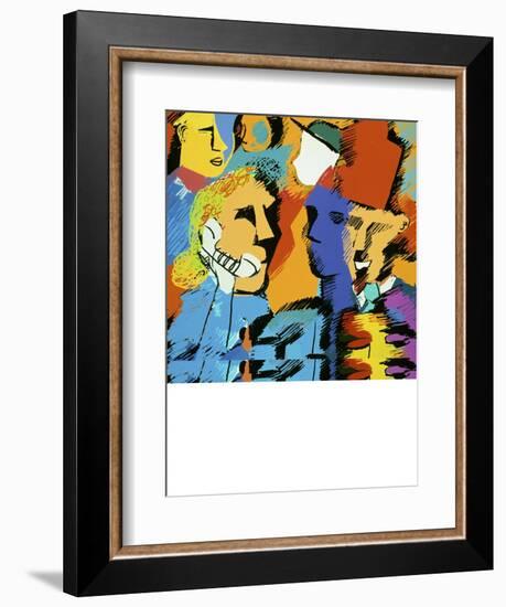 Communication-Diana Ong-Framed Giclee Print