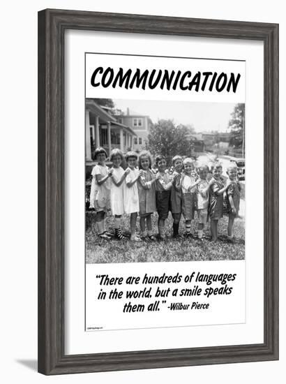 Communication-Wilbur Pierce-Framed Art Print