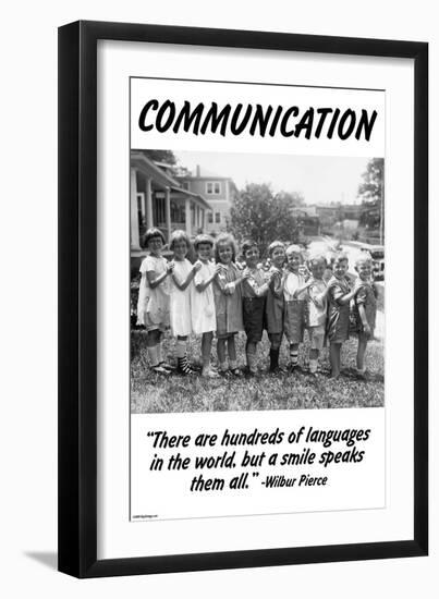 Communication-Wilbur Pierce-Framed Art Print