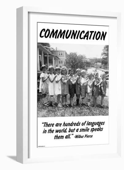 Communication-Wilbur Pierce-Framed Art Print