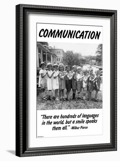 Communication-Wilbur Pierce-Framed Art Print