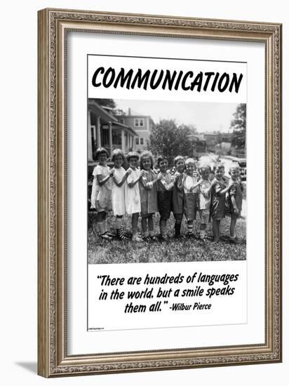 Communication-Wilbur Pierce-Framed Art Print