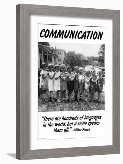 Communication-Wilbur Pierce-Framed Art Print