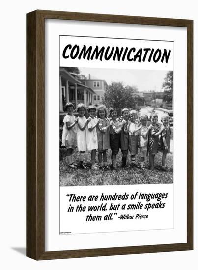 Communication-Wilbur Pierce-Framed Art Print