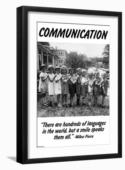 Communication-Wilbur Pierce-Framed Art Print