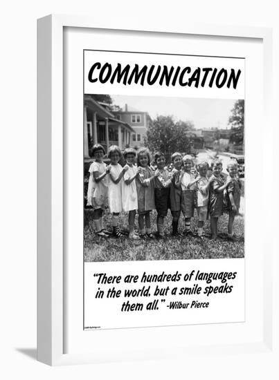 Communication-Wilbur Pierce-Framed Art Print