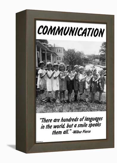 Communication-Wilbur Pierce-Framed Stretched Canvas