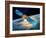 Communications Satellite, Artwork-David Ducros-Framed Photographic Print