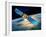 Communications Satellite, Artwork-David Ducros-Framed Photographic Print