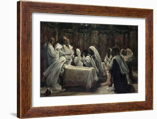 Communion of the Apostles-James Tissot-Framed Giclee Print