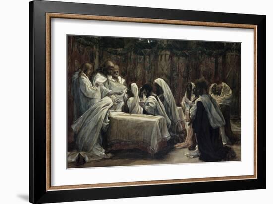 Communion of the Apostles-James Tissot-Framed Giclee Print